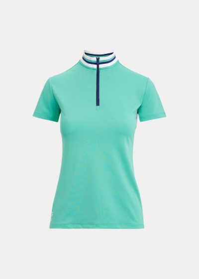 Pullover Ralph Lauren Mujer Verdes - Golf Quarter-Zip - UOFBW2470